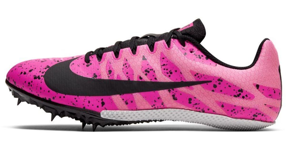nike neon track spikes