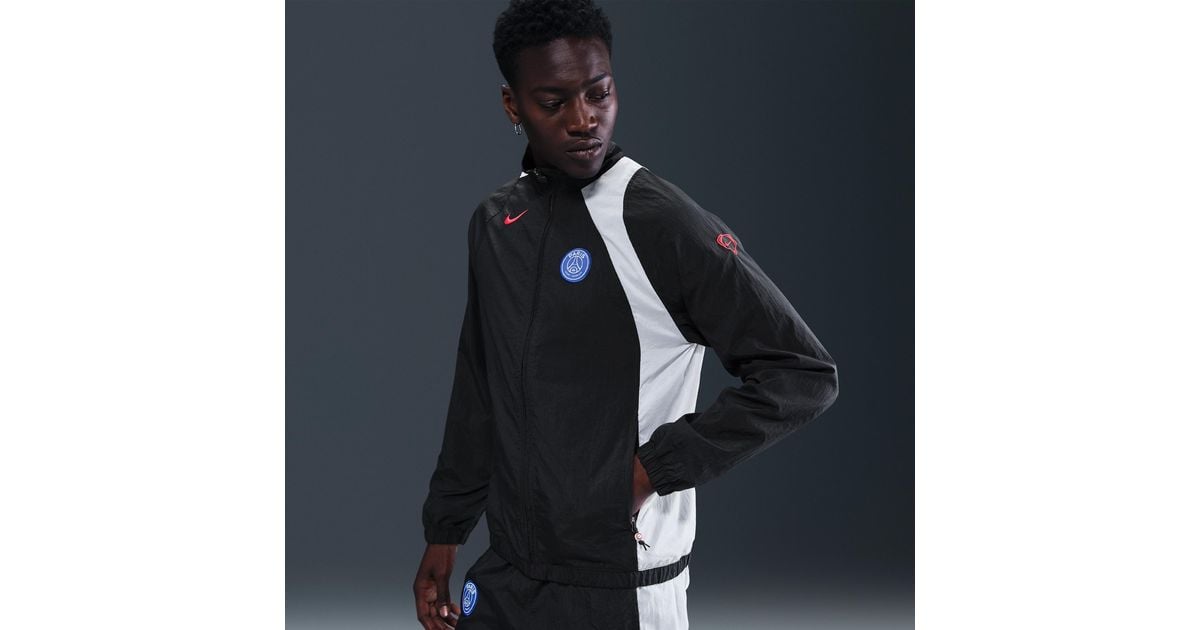 Nike Paris Saint-Germain Soccer Total 90 Soccer Track Jacket in