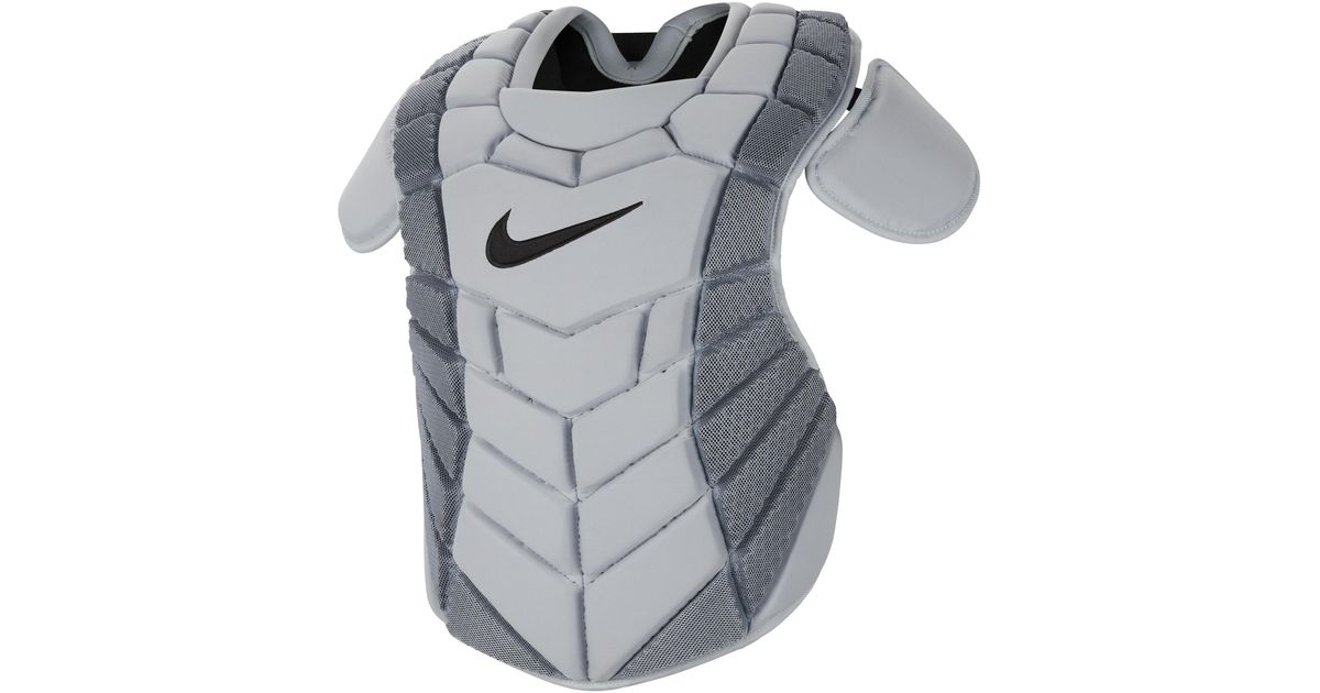 Nike Diamond Elite Baseball Chest Protector in Gray | Lyst