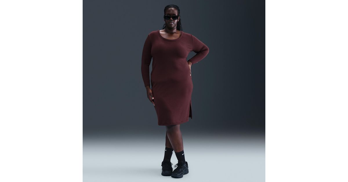 nike maxi dress plus size