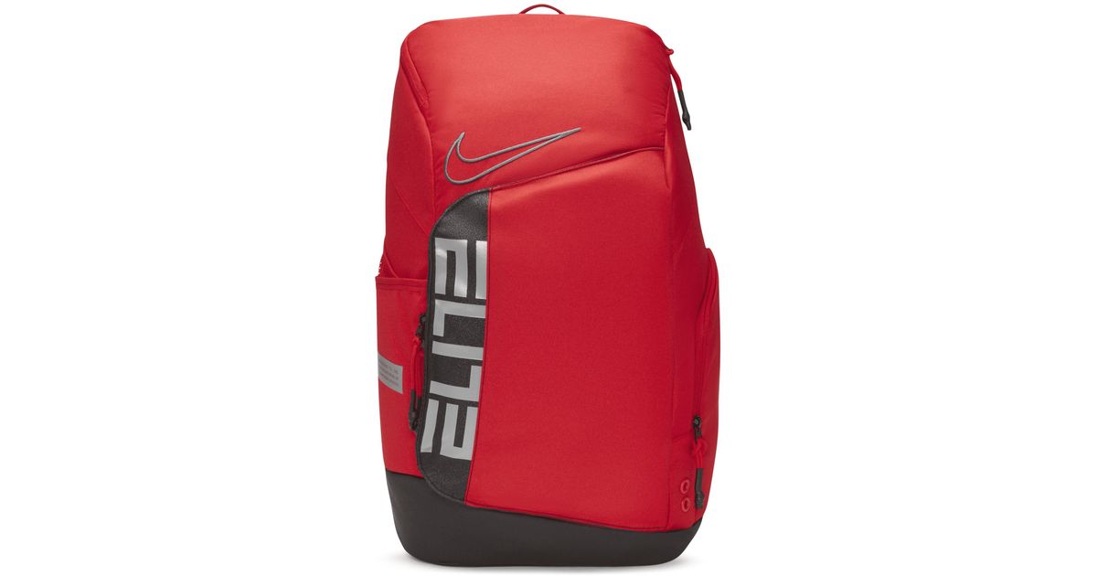 Nike Unisex Elite Pro Basketball Backpack (32l) In Red, | Lyst
