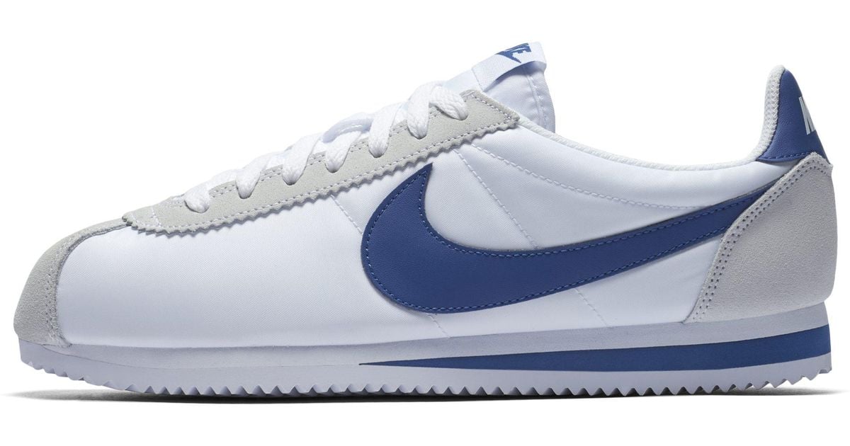 cortez nylon white