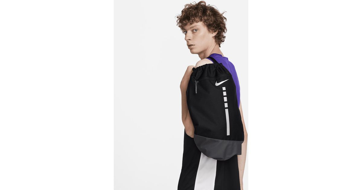 Nike Hoops Elite Drawstring Bag (17l) in Blue for Men Lyst