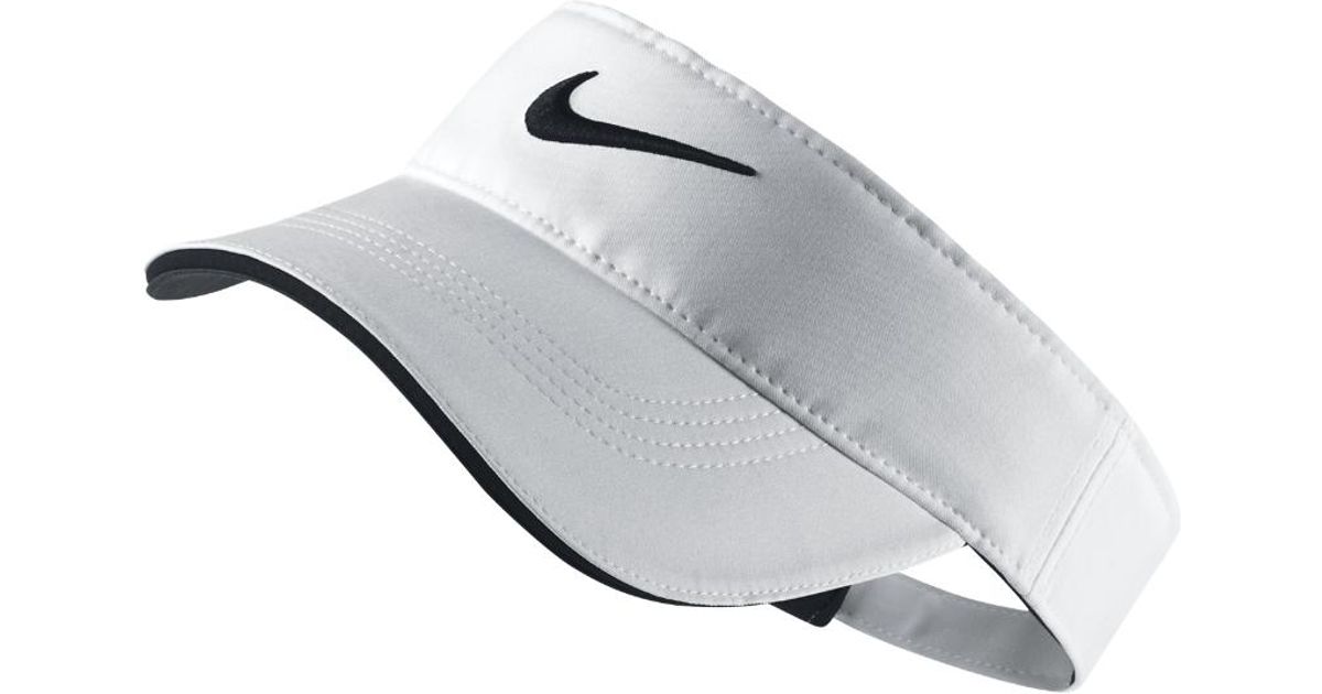 Nike Synthetic Tech Tour Adjustable Golf Visor (white) Lyst