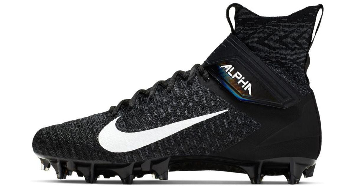 Nike Alpha Menace Elite 2 Football Cleat in Black for Men - Lyst