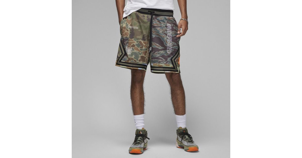 Nike Jordan X Undefeated Shorts in Green for Men | Lyst UK