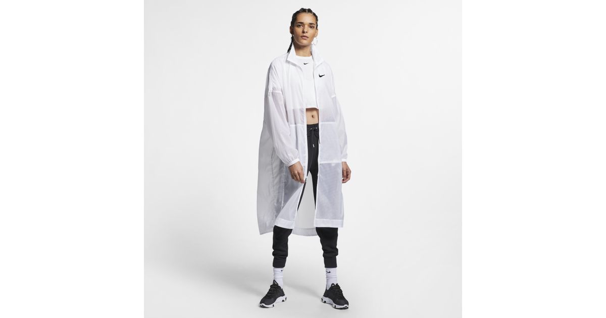 nike swoosh lightweight parka