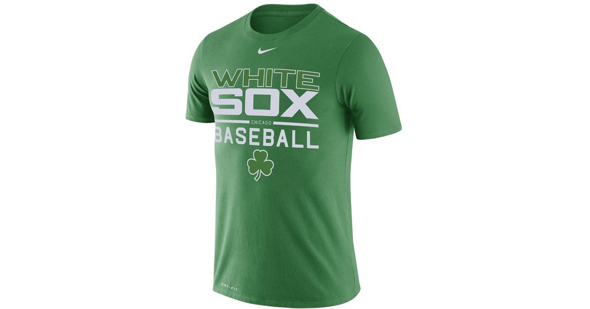 green white sox shirt