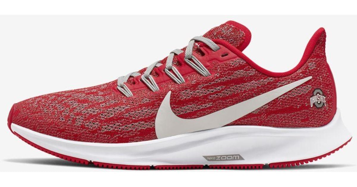 nike air zoom pegasus 36 ohio state