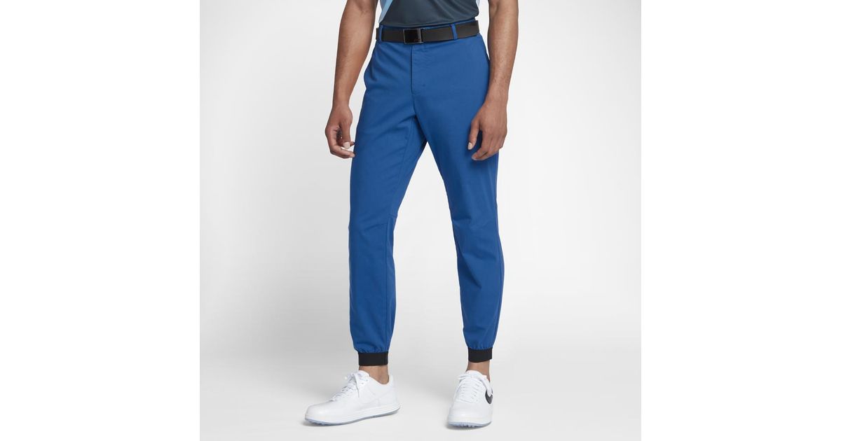 blue nike golf pants