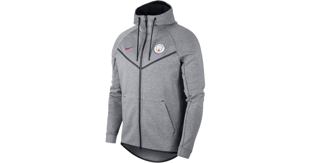 nike manchester city fc tech fleece hoodie