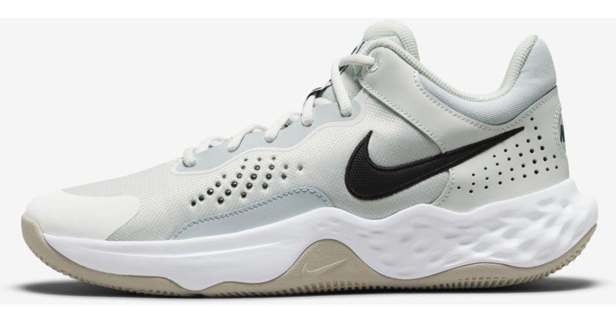 Nike Leather Fly.by Mid 3 Basketball Shoes in White for Men Lyst
