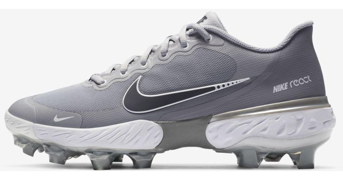 Nike Alpha Huarache Elite 3 Low Mcs Baseball Cleats in Light Smoke  Grey,Particle Grey,w (Gray) for Men | Lyst