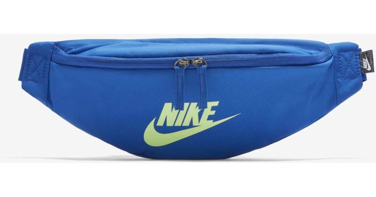 Nike Heritage Waistpack in Blue for Men - Lyst