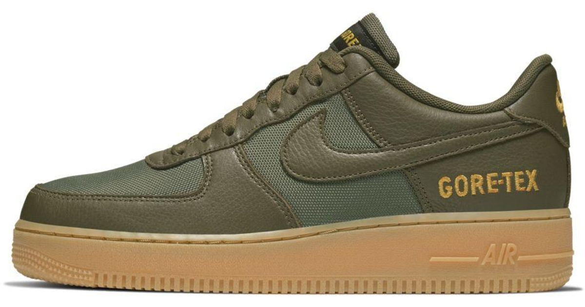 Nike Rubber Air Force 1 Gore-tex Shoe in Olive (Green) for Men - Lyst