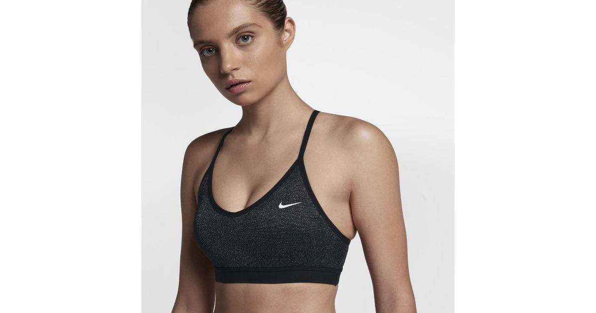 nike triangle sports bra