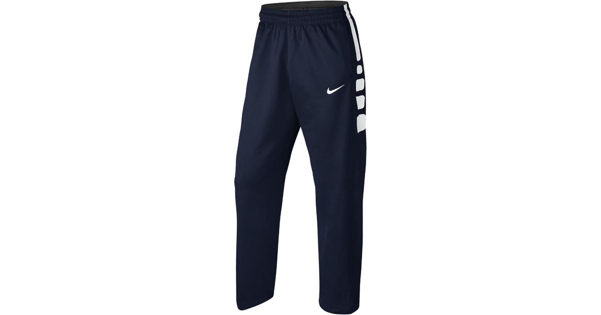 Nike Synthetic Therma Elite Men's Basketball Pants in Blue for Men - Lyst