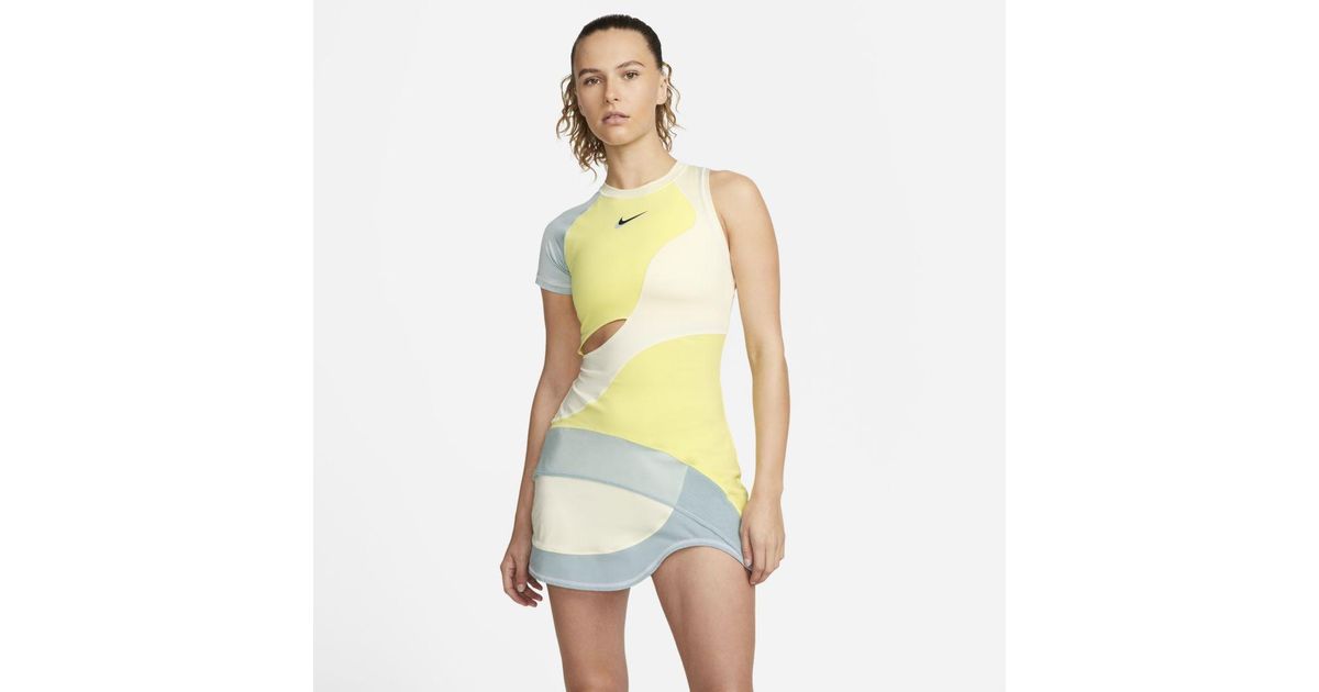 Nike Synthetic Court Drifit Slam Tennis Dress Lyst