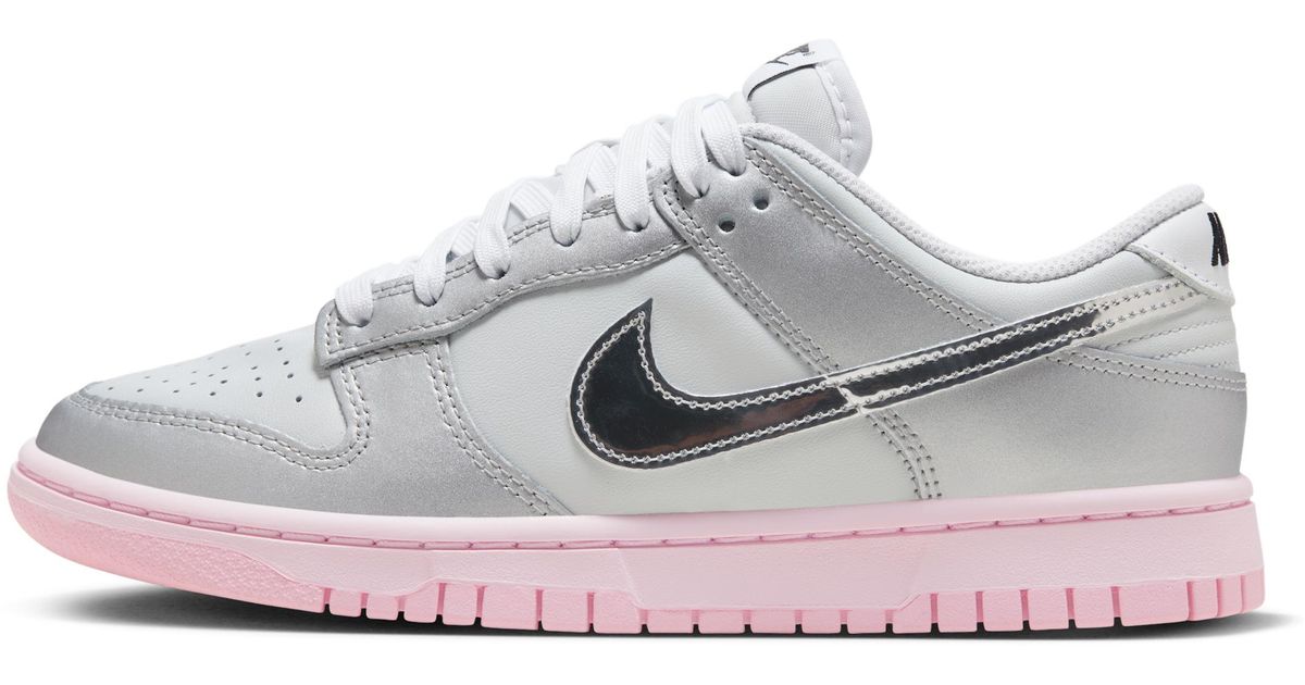 Nike Dunk Low Lx Shoes in Gray | Lyst