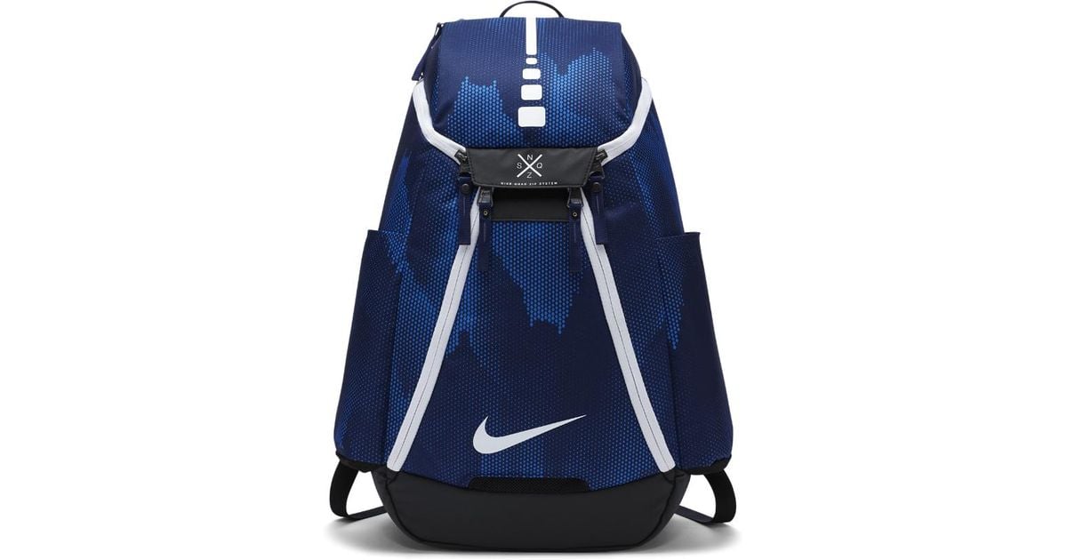 Nike Hoops Elite Pro Basketball Backpack Blackened Blue/Black/Team