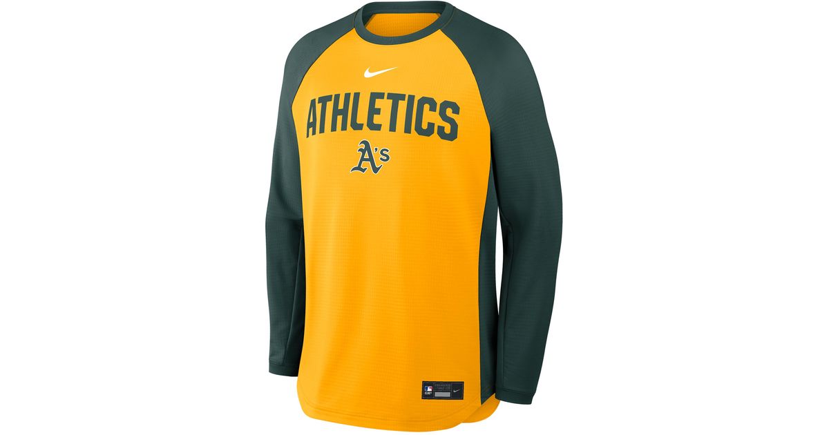 Nike Pittsburgh Pirates Authentic Collection Dri-Fit Pullover Crew in ...