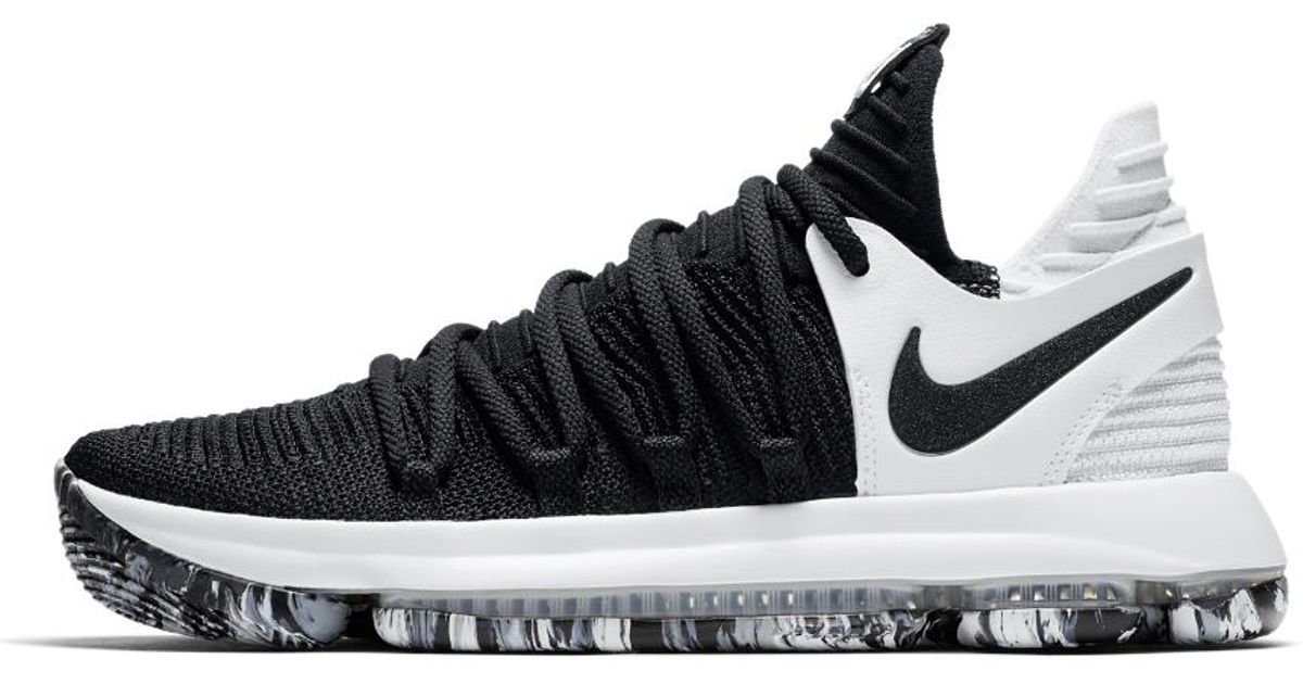 Nike Zoom Kdx Basketball Shoe in Black/White/Black (Black) for Men - Lyst