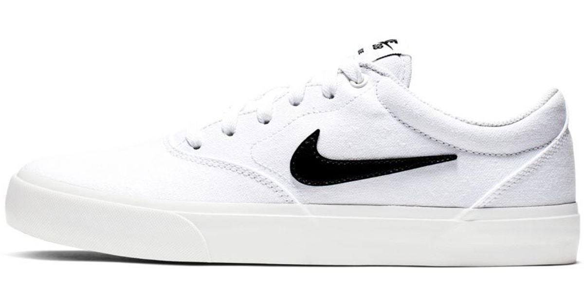 Nike Sb Charge Canvas Skate White |