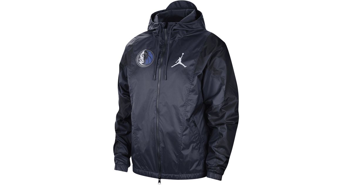 Nike Dallas Mavericks Courtside Statement Jordan Nba Jacket in Blue for ...
