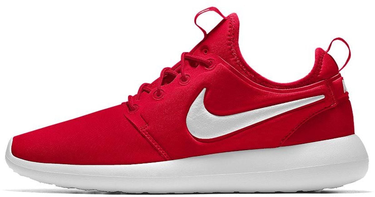 nike roshe red shoes