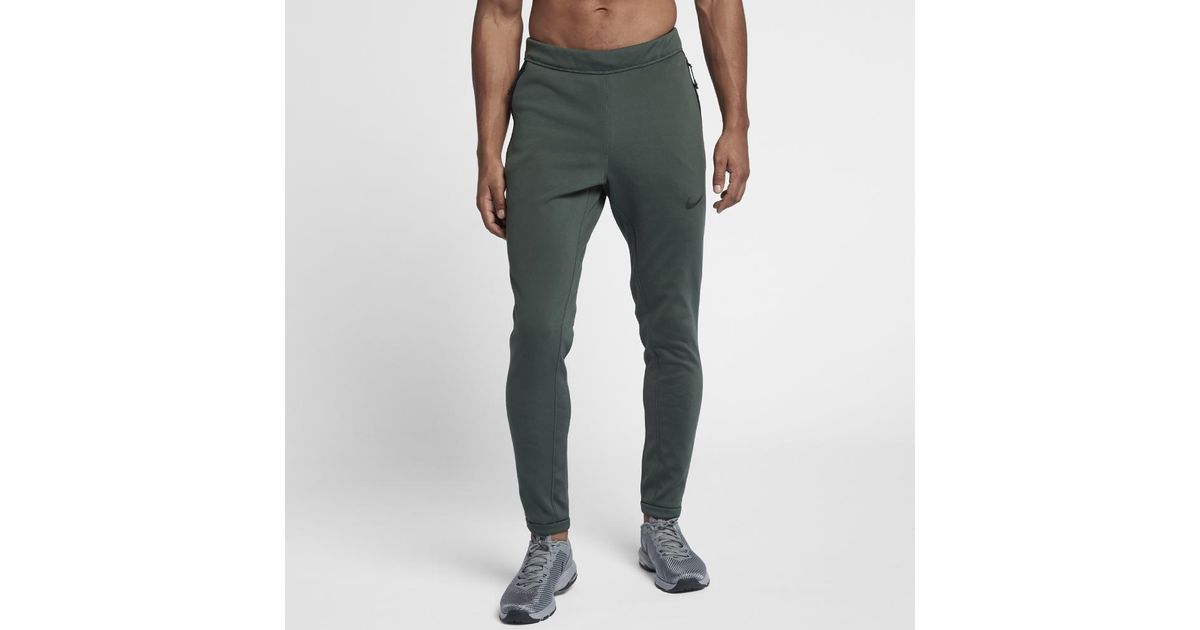 Nike Synthetic Therma Sphere Max Men's Training Pants in Green for Men -  Lyst