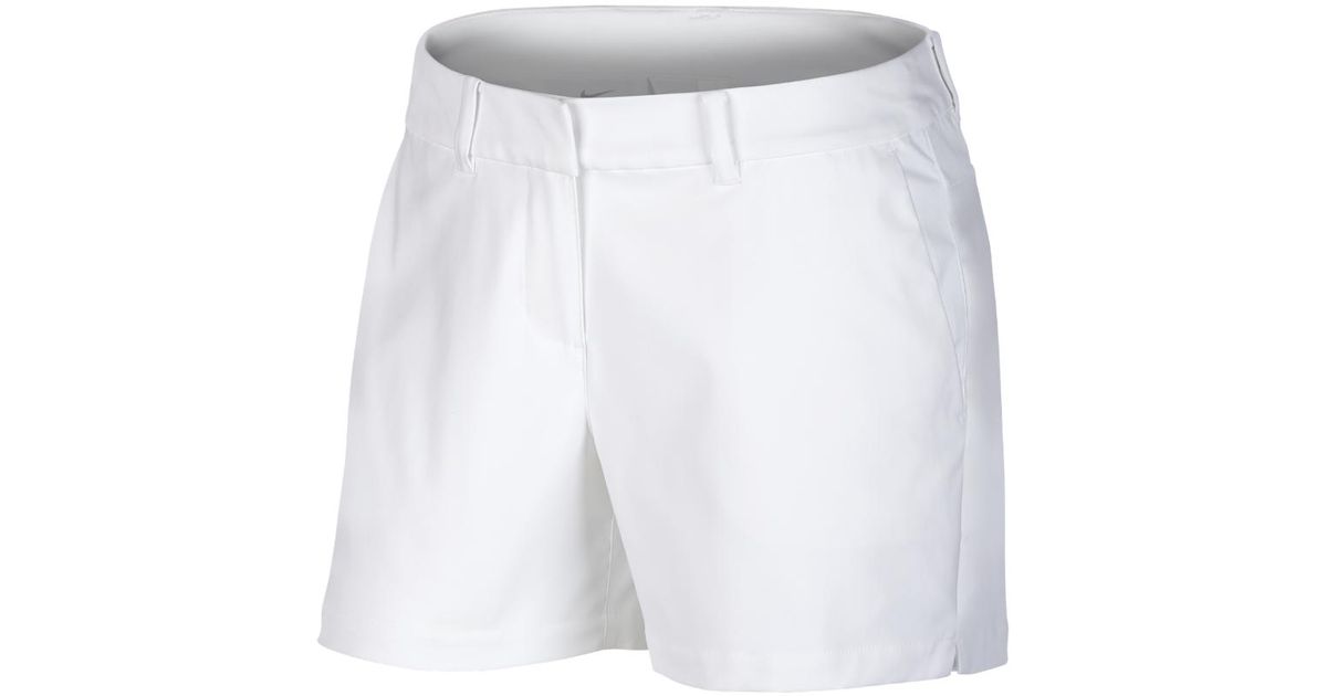 Nike 4.5" Woven Flex Golf Shorts in White/White (White) Save 4 Lyst