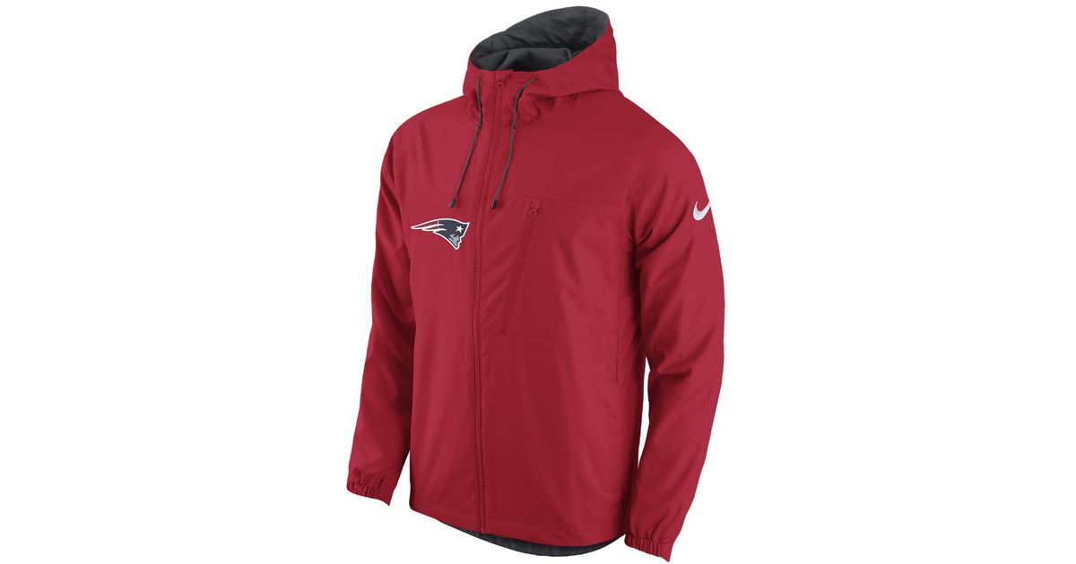 patriots jackets nike