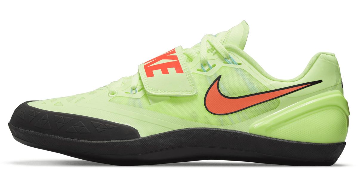 Nike Unisex Zoom Rotational 6 Track & Field Throwing Shoes In Yellow