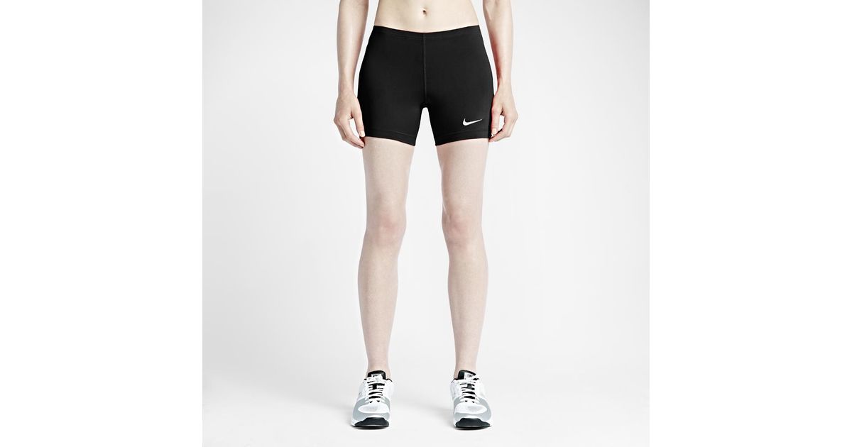 black nike volleyball shorts