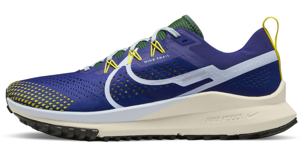 Nike Rubber React Pegasus Trail 4 Trail Running Shoes in Blue for Men
