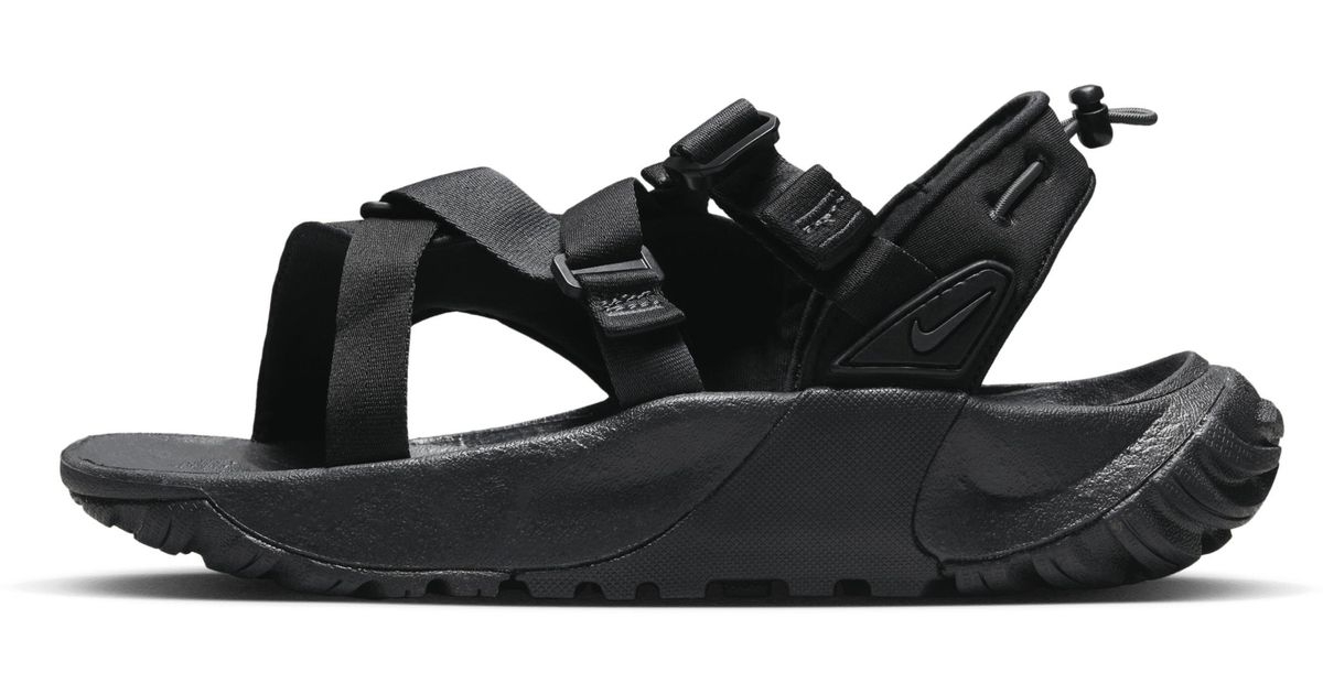 Nike Oneonta Next Nature Sandals in Black Lyst UK