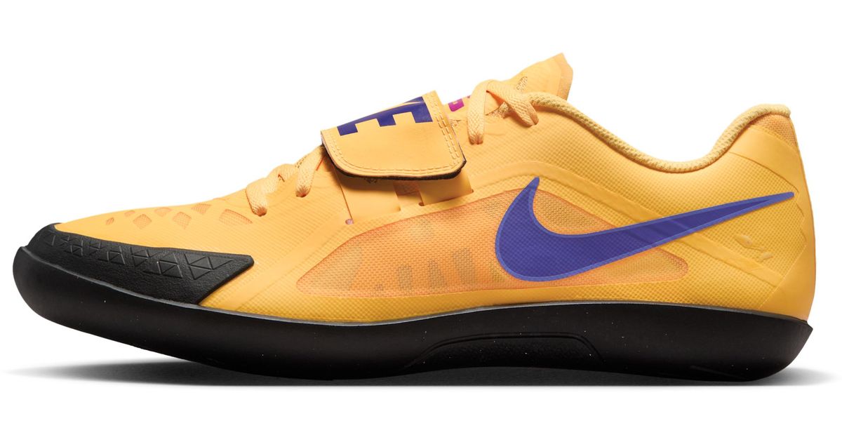 Nike Zoom Rival Sd 2 Track & Field Throwing Shoes in Yellow for Men | Lyst