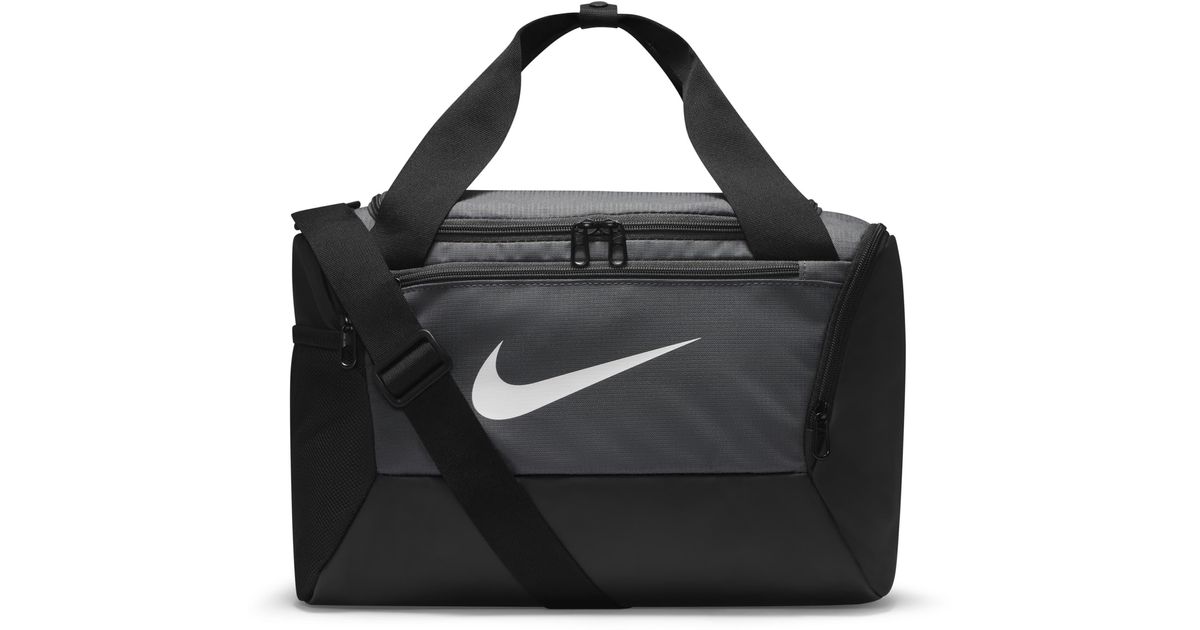Nike Brasilia 9.5 Training Duffel Bag (extra-small, 25l) Grey in Black