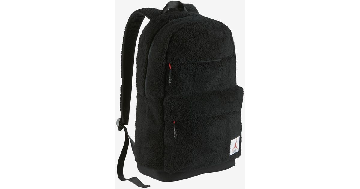 jordan fleece backpack