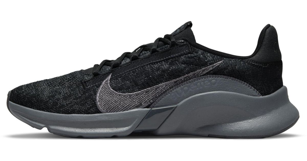nike black superrep go 3 next nature flyknit training shoes