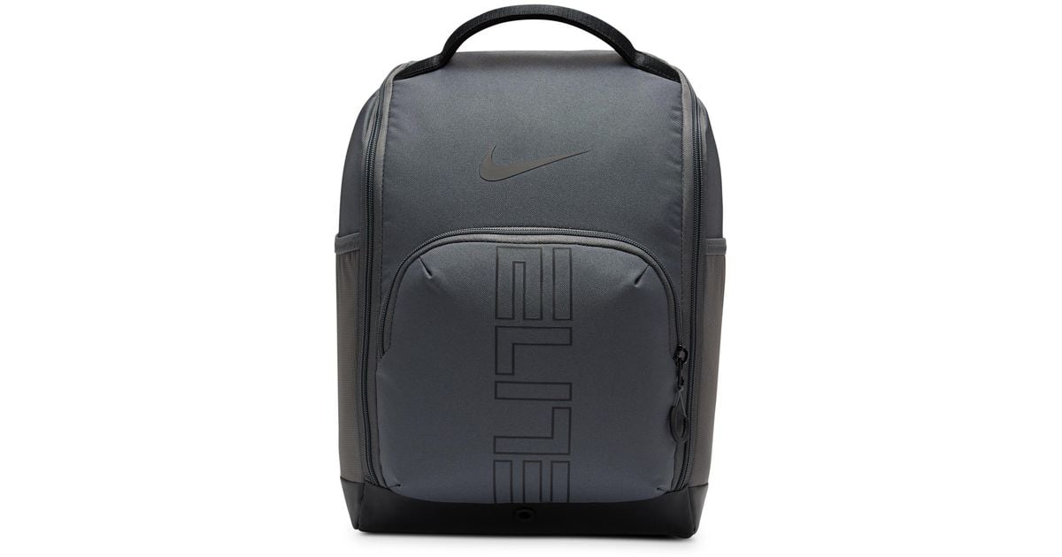 Nike Varsity Elite Basketball Shoes Bag (14L) in Black | Lyst
