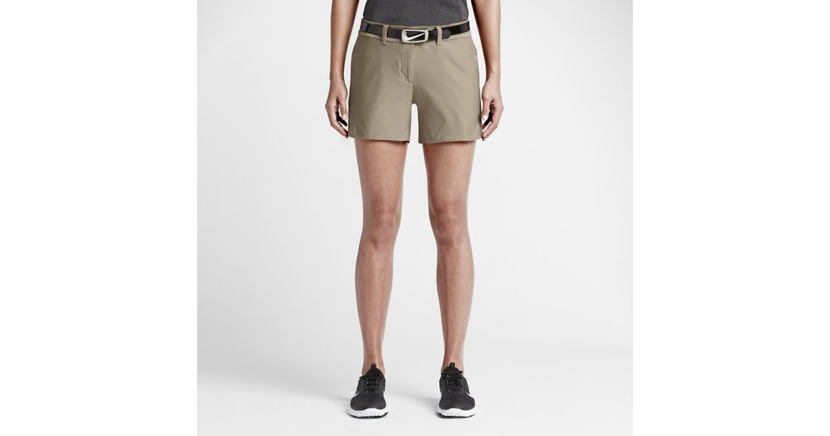 nike women's golf shorts