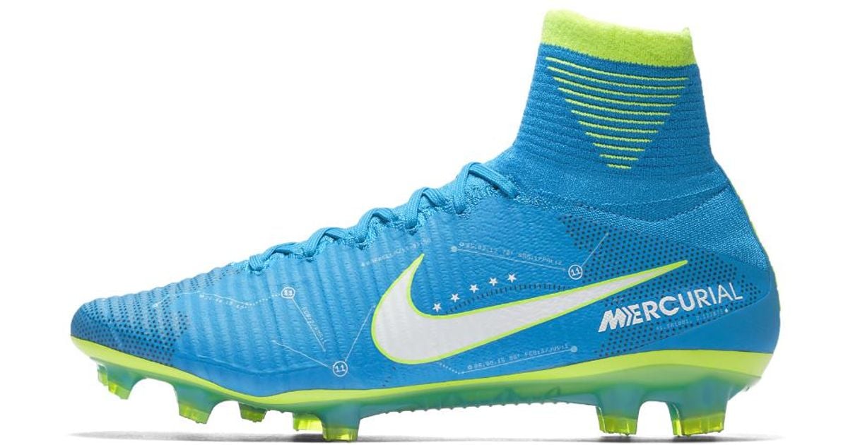 Football Boots Nike Mercurial Superfly VII Elite FG Ni o Blue