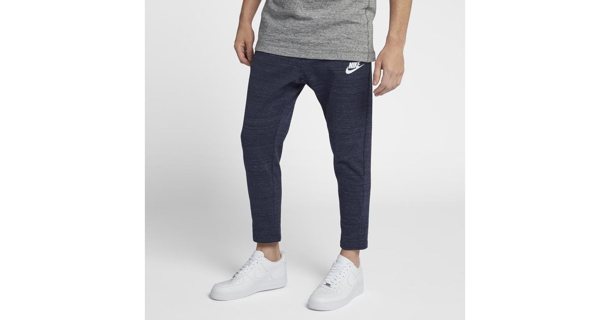Nike Cotton Sportswear Advance 15 Men's Pants in Blue for Men - Lyst
