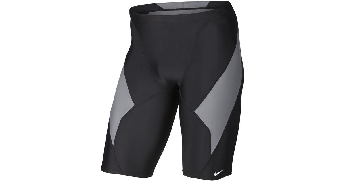 nike victory color block swim jammer