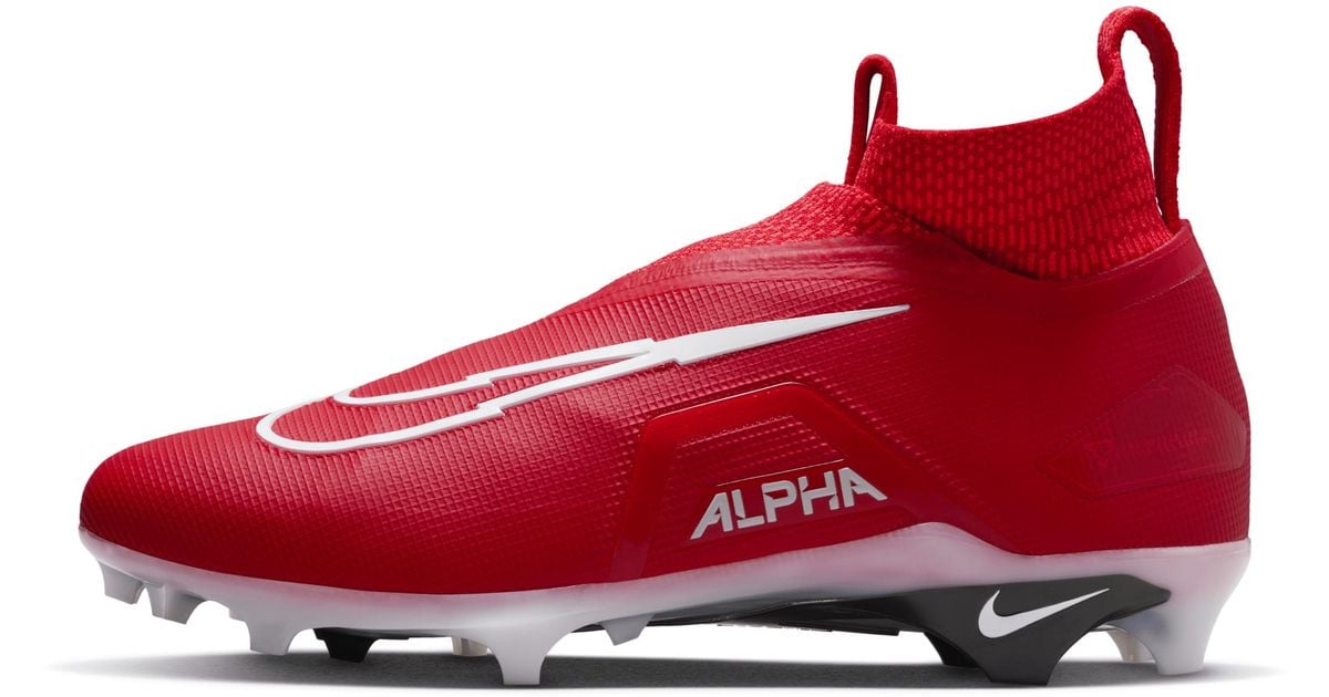 mens red nike football cleats