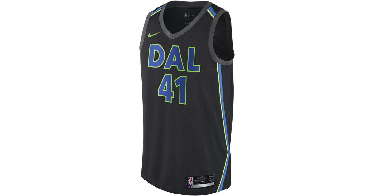 dirk nowitzki city jersey