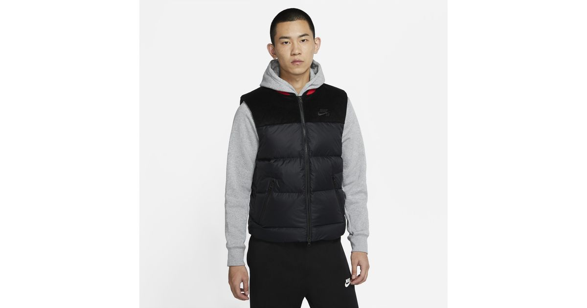Nike Sb Skate Gilet in Black for Men - Lyst