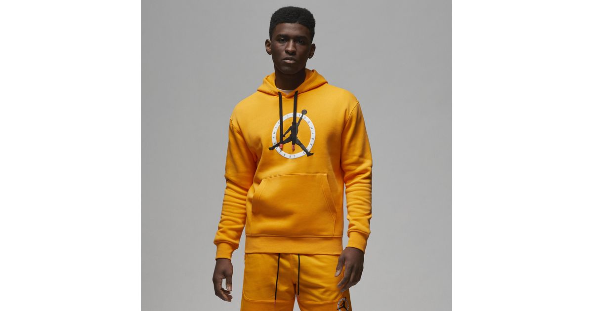 Nike Jordan Flight Mvp Graphic Fleece Pullover Hoodie in Metallic for Men |  Lyst UK
