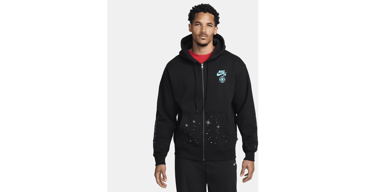 ☆ NIKE SB x Di’Orr Greenwood hoodie コラボパーカー ☆ Nike Sb X Di'orr Greenwood Fleece Hoodie in Black | Lyst UK